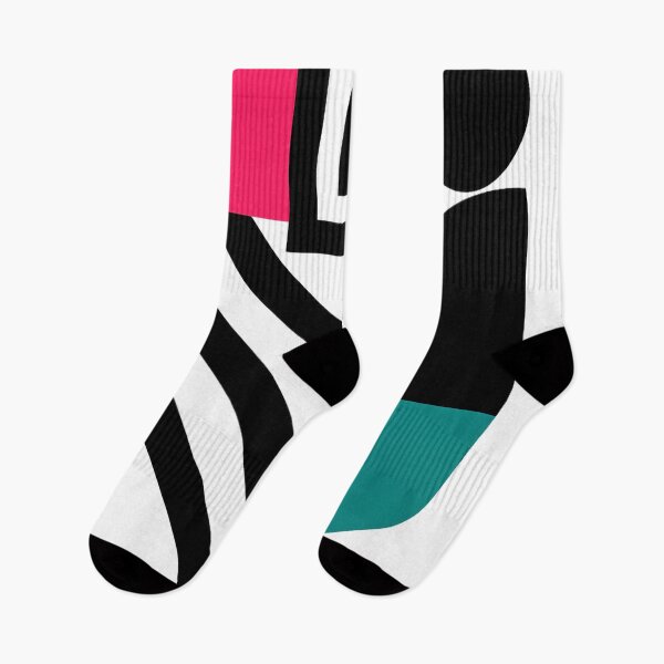 Item preview, Magenta & Teal Geometry Minimal Structured Abstract tshirt designed and sold by BambaKchula.