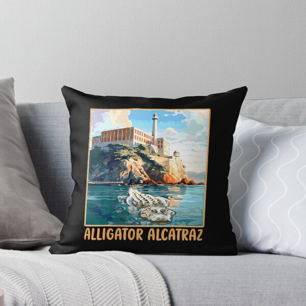 Aperçu de l'œuvre Parodie de l'alligator d'Alcatraz | Everglades de Floride créée et vendue par SteveAllentc.