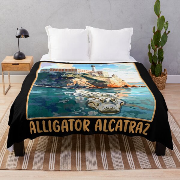 Item preview, Alligator Alcatraz | Florida Everglades Parody Design designed and sold by SteveAllentc.