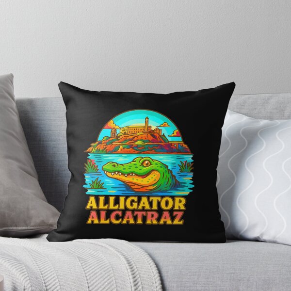 Aperçu de l'œuvre Parodie de l'alligator d'Alcatraz | Everglades de Floride créée et vendue par SteveAllentc.