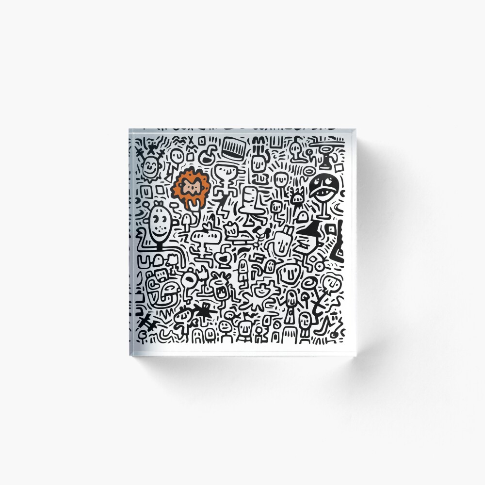 Artikel-Vorschau von Acrylblock, designt und verkauft von PixelsLuxe.