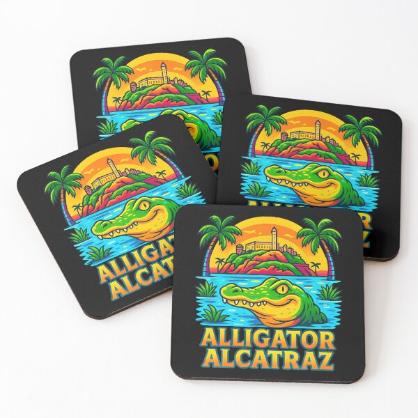 Item preview, Alligator Alcatraz | Florida Everglades Parody Design designed and sold by SteveAllentc.