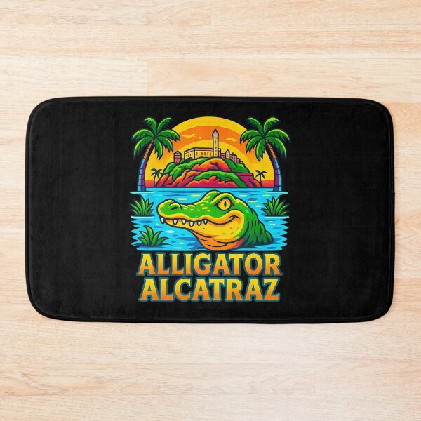 Item preview, Alligator Alcatraz | Florida Everglades Parody Design designed and sold by SteveAllentc.