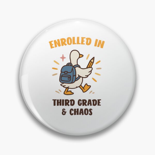 Item preview, Funny Third Grade Back to School Goose Design designed and sold by station-one.