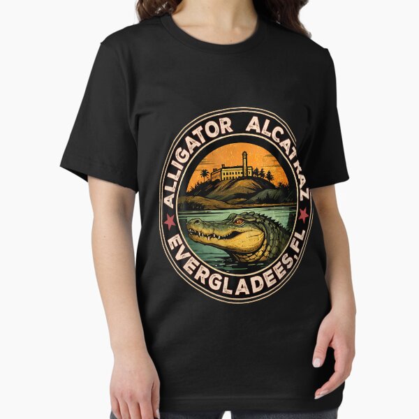 Item preview, Caimán de Alcatraz | Diseño de parodia de los Everglades de Florida designed and sold by SteveAllentc.