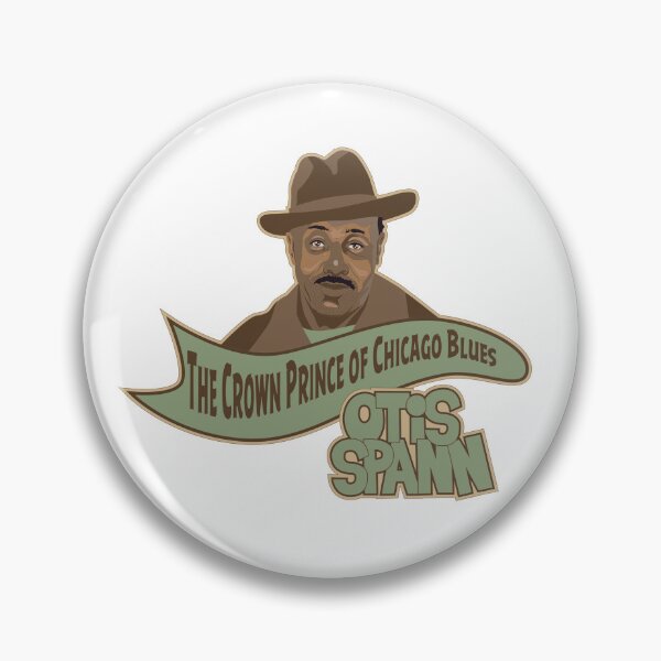Item preview, Otis Spann – Soulful Blues Portrait in Earth Tones designed and sold by Boogosh.