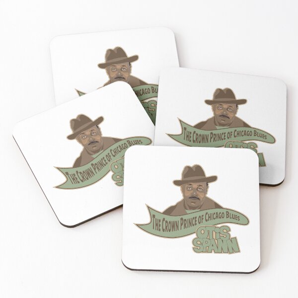 Item preview, Otis Spann – Soulful Blues Portrait in Earth Tones designed and sold by Boogosh.