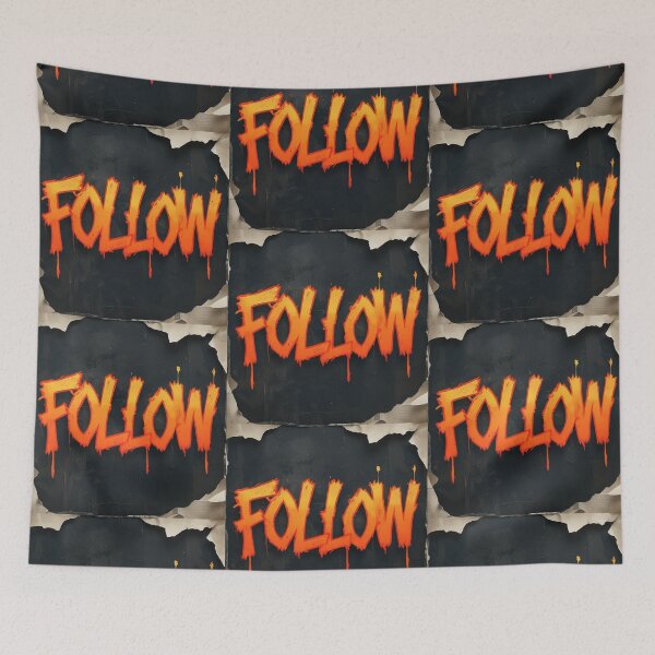 Item preview, Follow 48 designed and sold by Zeir Shop.