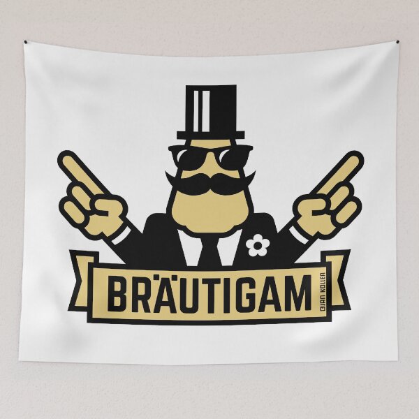 Item preview, Groom hand signal (hen party / stag party / wedding / 2C) designed and sold by Roderix.