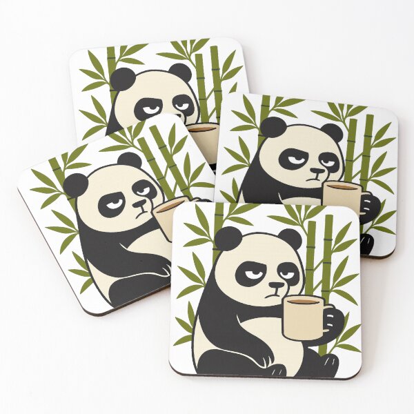 Item preview, PANDA-25-01 Coffee Panda designed and sold by LoOny studio.