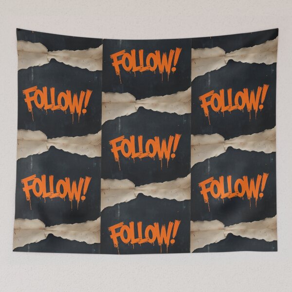 Item preview, "Follow!" 44 designed and sold by Zeir Shop.