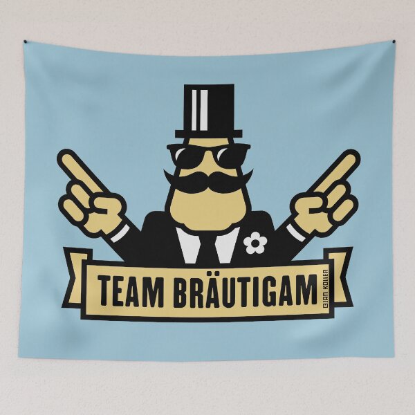 Item preview, Team Groom Hand Signal (Hen Party / Bachelor Party / JGA / 3C) designed and sold by Roderix.