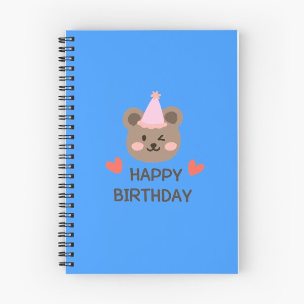 Item preview, HAPPY BIRTHDAY : Cute bear and message designed and sold by EverydayIsMyDay.
