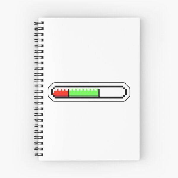 Item preview, High HP Video Game Health Bar designed and sold by anas006.