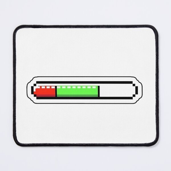 Item preview, High HP Video Game Health Bar designed and sold by anas006.