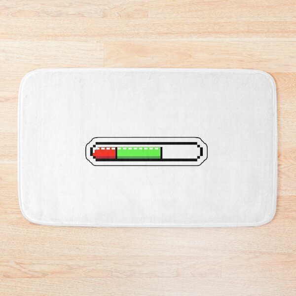 Item preview, High HP Video Game Health Bar designed and sold by anas006.