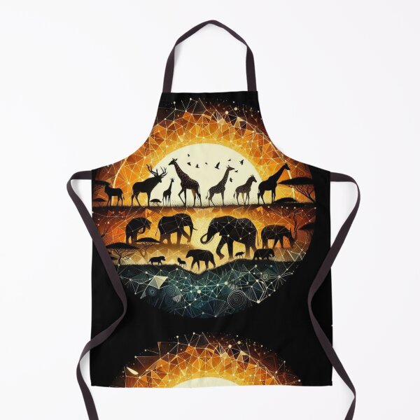 Item preview, Typical Sunset Safari  designed and sold by PrintAfricanArt.