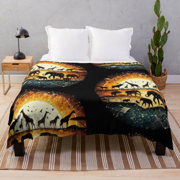 Item preview, Typical Sunset Safari designed and sold by PrintAfricanArt.