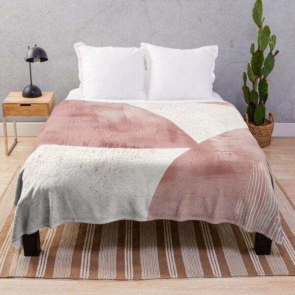 Item preview, Dusty Pink abstract shapes designed and sold by haroulita.