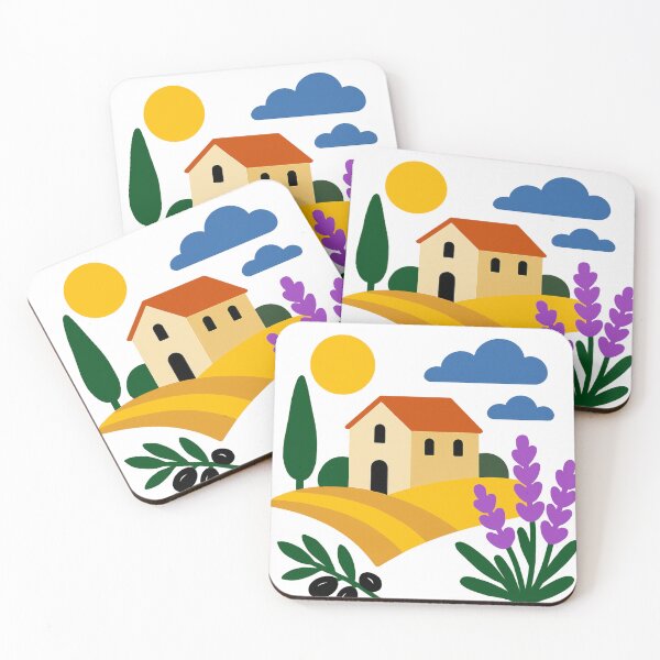 Item preview, LANDSCAPE-25-01 Provencal Landscape designed and sold by LoOny studio.