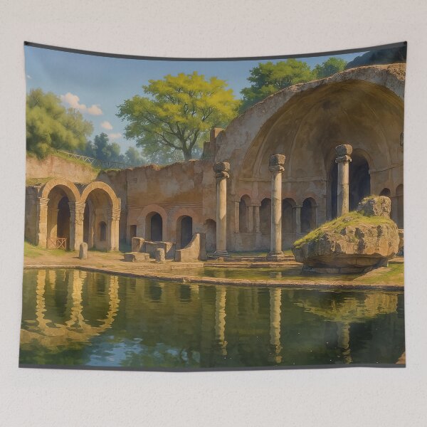 Item preview, The Hadrian's Villa of Rome designed and sold by KAI-Studio.