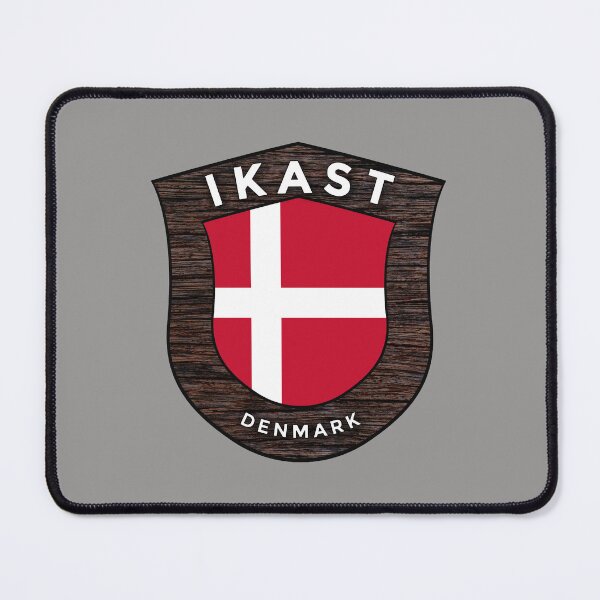 Item preview, Ikast Denmark Emblem Flag designed and sold by World Designs.