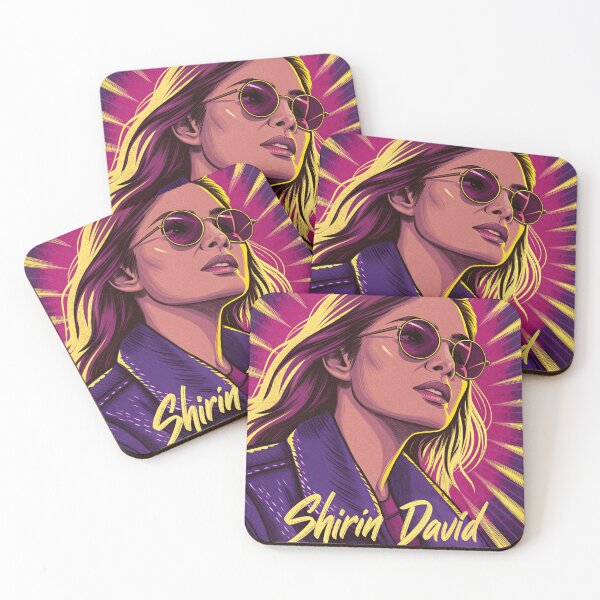Item preview, Shirin David – Neo-Psychedelic Comic Art Portrait designed and sold by Har-vee.