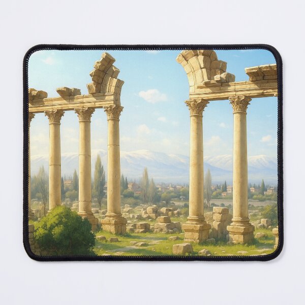 Item preview, Ancient Roman Ruins at Baalbek Lebanon designed and sold by KAI-Studio.
