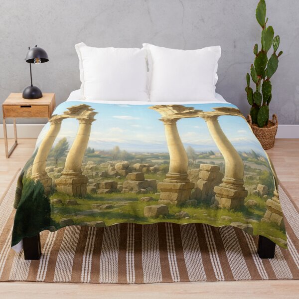 Item preview, Ancient Roman Ruins at Baalbek Lebanon designed and sold by KAI-Studio.