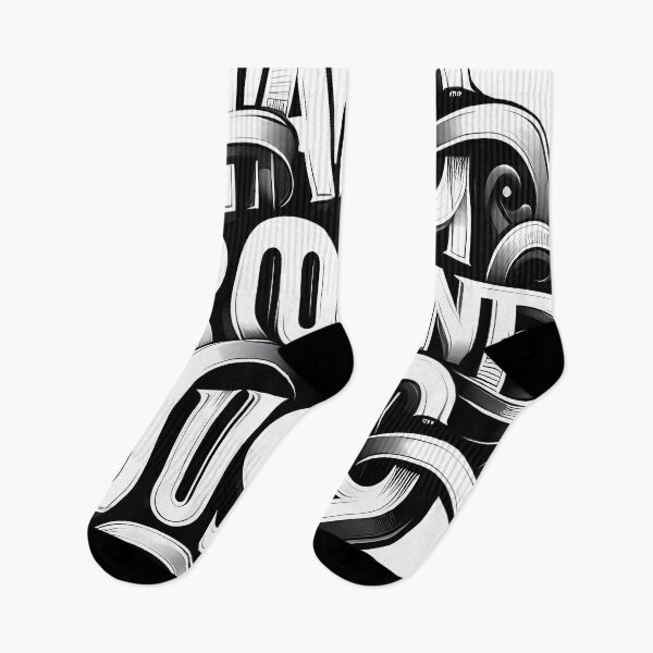 Item preview, Hangaround Music Logo, Graffiti Black White Narrow 2 designed and sold by Salimgor Hangaround Music.