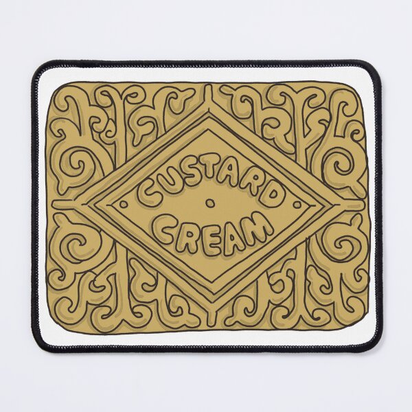 Item preview, Custard cream biscuit designed and sold by OffbeatMoon.