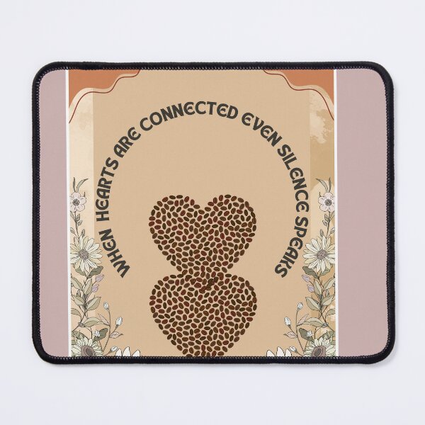 Item preview, When Hearts Connect – Even Silence Speaks designed and sold by CafeCanvasPrint.