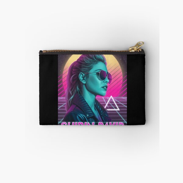 Item preview, Shirin David – Vaporwave Neon Retro Portrait designed and sold by Har-vee.