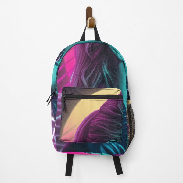 Item preview, Shirin David – Vaporwave Neon Retro Portrait designed and sold by Har-vee.