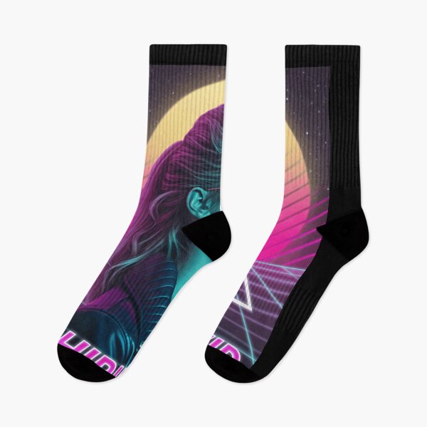 Item preview, Shirin David – Vaporwave Neon Retro Portrait designed and sold by Har-vee.