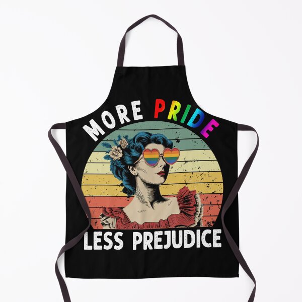 Item preview, More Pride, Less Prejudice – Retro Pride Portrait designed and sold by JayceTucker89.