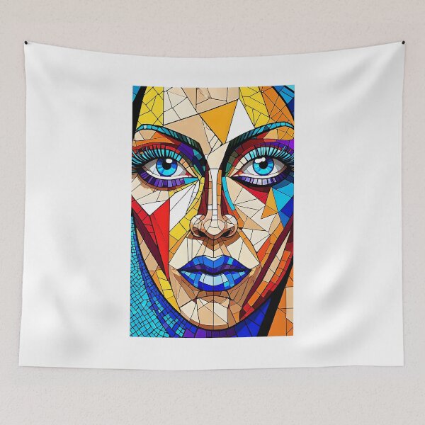 Item preview, Mosaic Face designed and sold by stableImaginarium.