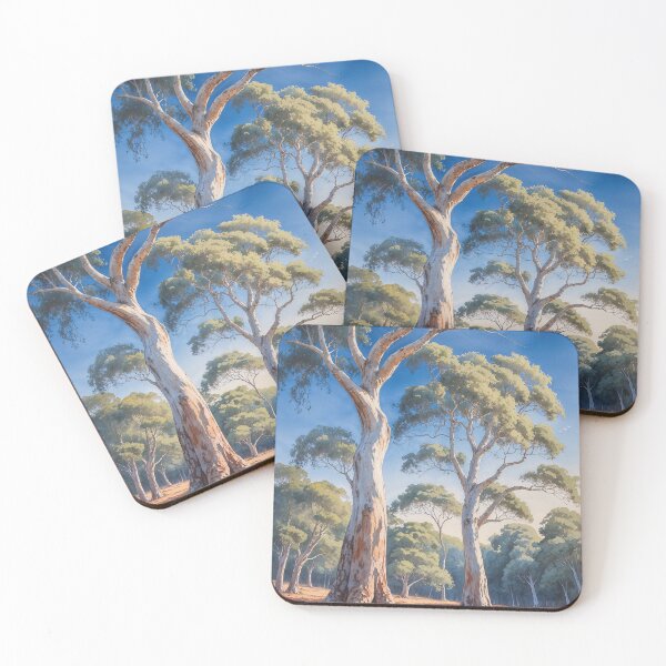 Item preview, Australian Eucalyptus Trees Watercolour #2 designed and sold by AussieConcepts.