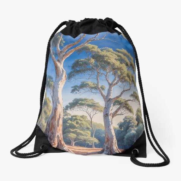 Item preview, Australian Eucalyptus Trees Watercolour #2 designed and sold by AussieConcepts.