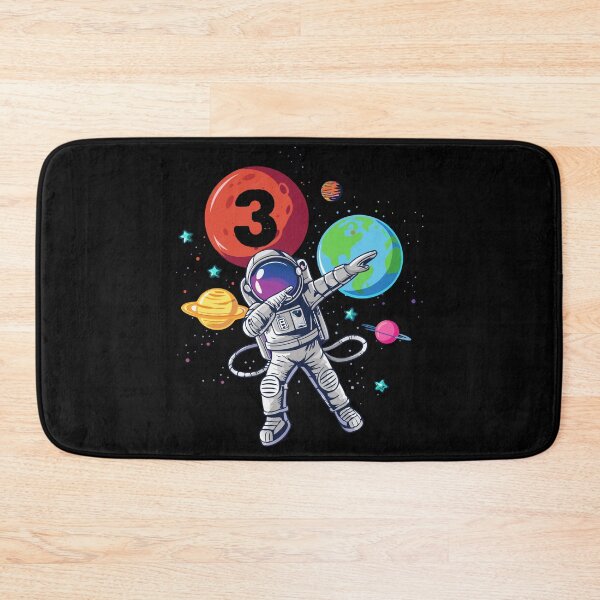 Item preview, Dabbing Astronaut 3rd Birthday – Outer Space Adventure designed and sold by Har-vee.