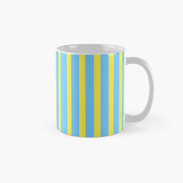 Item preview, Bright Yellow and Blue Stripes designed and sold by OneThreeSix.