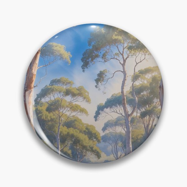 Artikelvorschau, Australische Eukalyptusbäume Aquarell Nr. 3 entworfen und verkauft von AussieConcepts.
