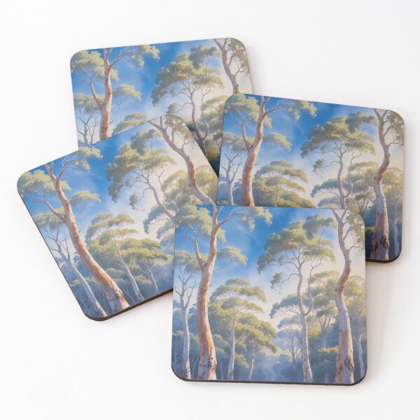 Item preview, Australian Eucalyptus Trees Watercolour #3  designed and sold by AussieConcepts.