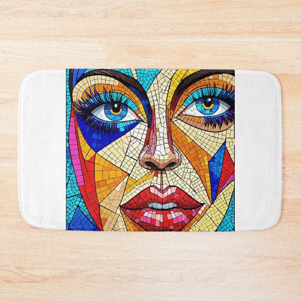 Item preview, Mosaic Face designed and sold by stableImaginarium.