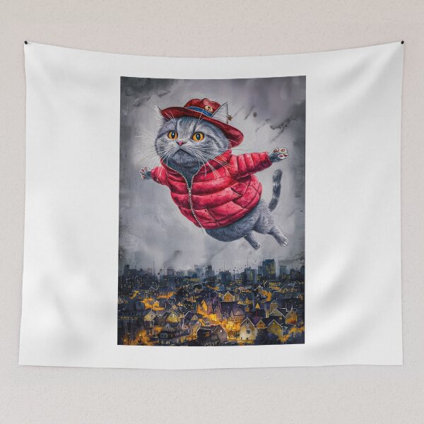 Item preview, The Adventures of Skycat designed and sold by Angry Swan Designs.