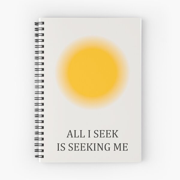 Item preview, All I seek is seeking me law of assumption manifestation quote designed and sold by Star Dew.