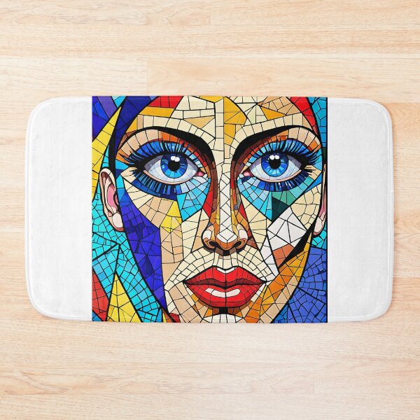 Item preview, Mosaic Face designed and sold by stableImaginarium.