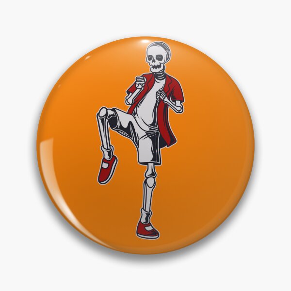 Item preview, Martial arts skeleton with red outfit designed and sold by tee4shirt.
