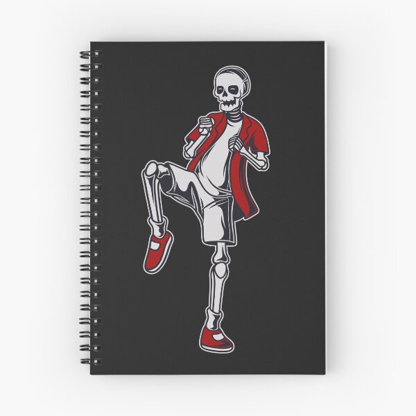 Item preview, Martial arts skeleton with red outfit designed and sold by tee4shirt.