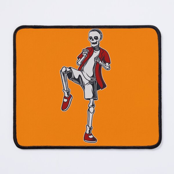 Item preview, Martial arts skeleton with red outfit designed and sold by tee4shirt.